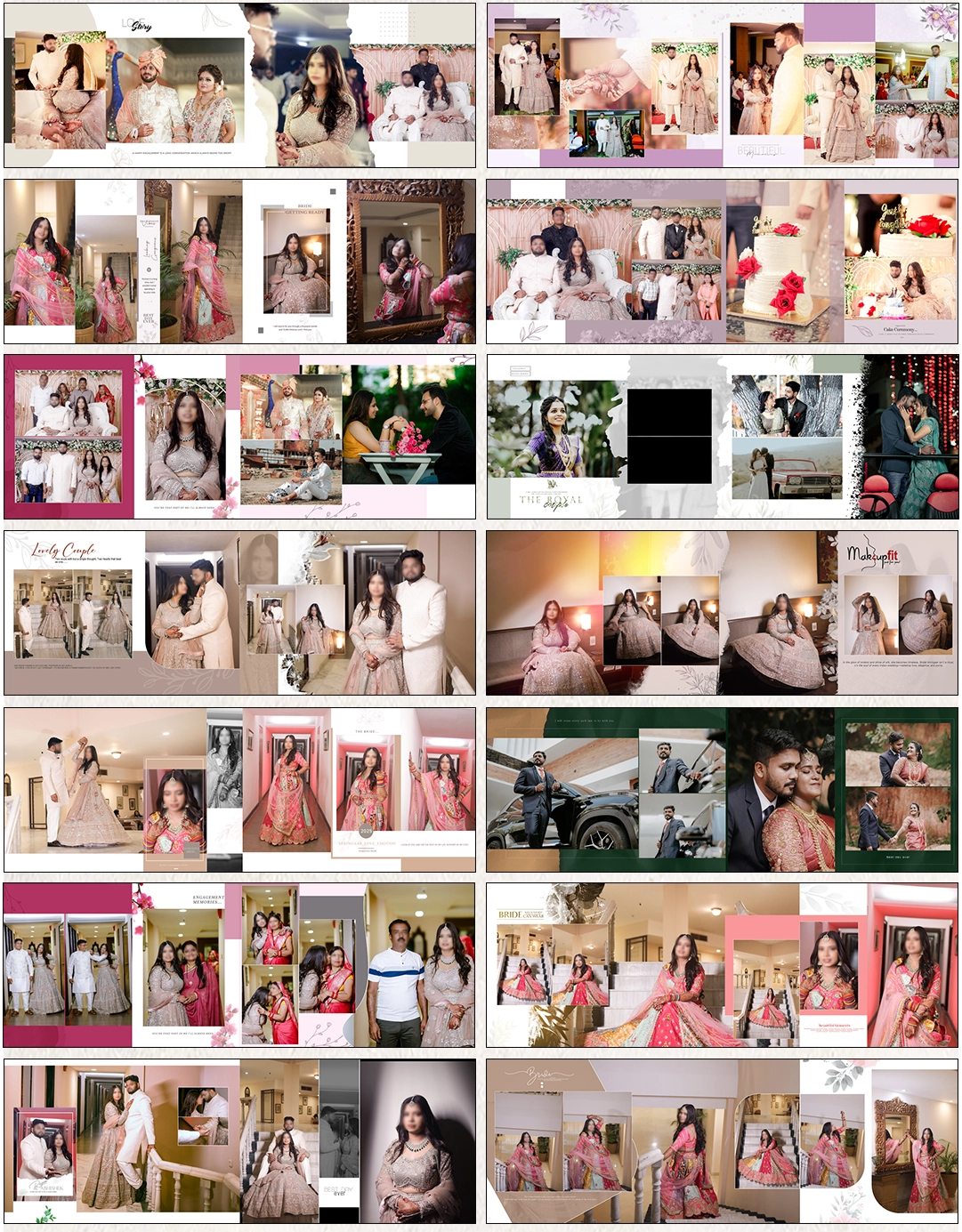 14x40 Vidhi Wedding Album Design Psd 2026 Vol 01
