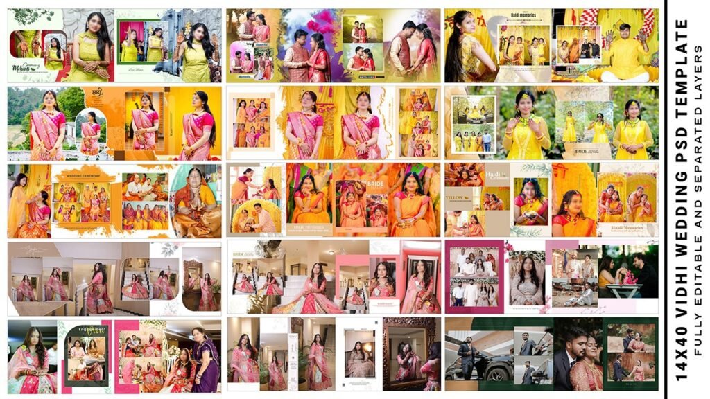 Wedding Album Design PSD - All Type Of Weding Album PSD Like 12x36 album psd, 14x40 album psd, 14x40 album psd, 20x30 wedding album psd, 18x24 album psd 