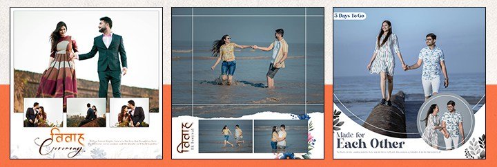 Prewedding Post PSD