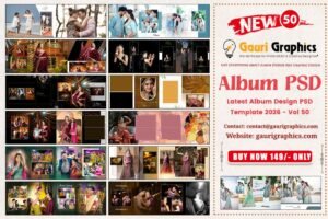 Latest 12x36 Wedding Album Design PSD 2027 Vol 50